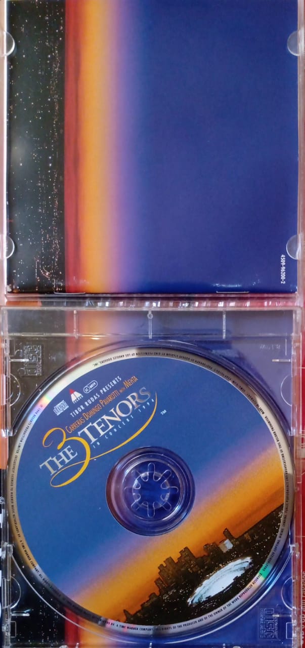 Carreras - Domingo - Pavarotti With Mehta – The 3 Tenors In Concert 1994. Cd. tienda de discos en méxico formato muerto