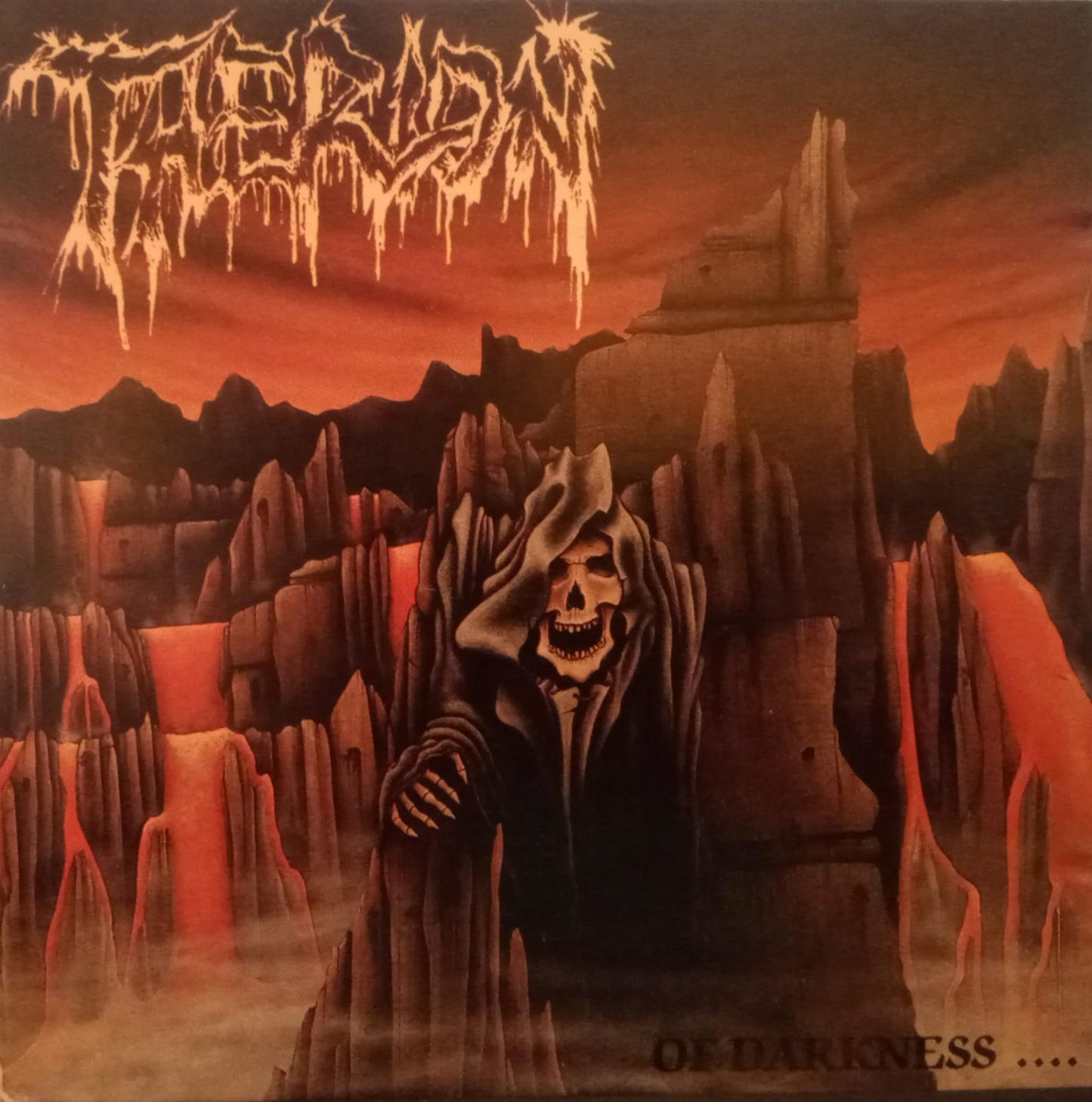 Therion – Of Darkness. CD. 1992 nacional. tienda de discos en méxico formato muerto