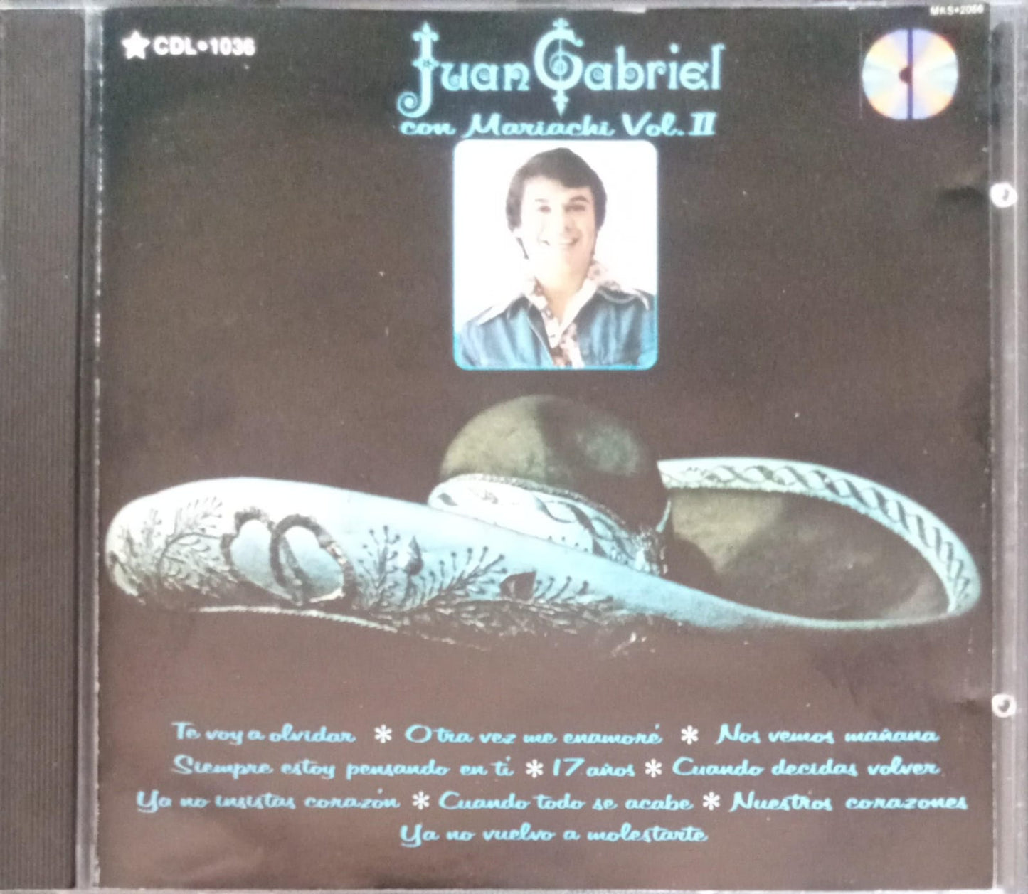 Juan Gabriel Con El Mariachi México '70 De Pepe López – Con Mariachi Vol. II. Cd. tienda de discos en méxico formato muerto
