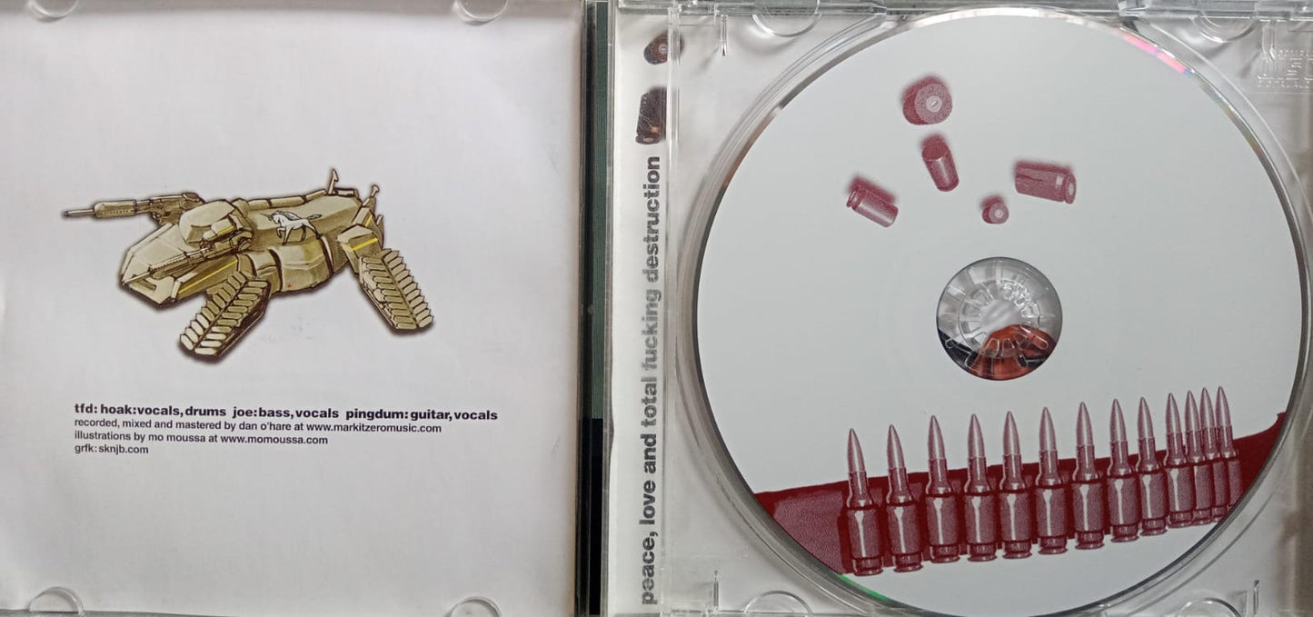Total Fucking Destruction – Peace, Love And Total Fucking Destruction. Cd. tienda d ediscos en méxico formato muerto