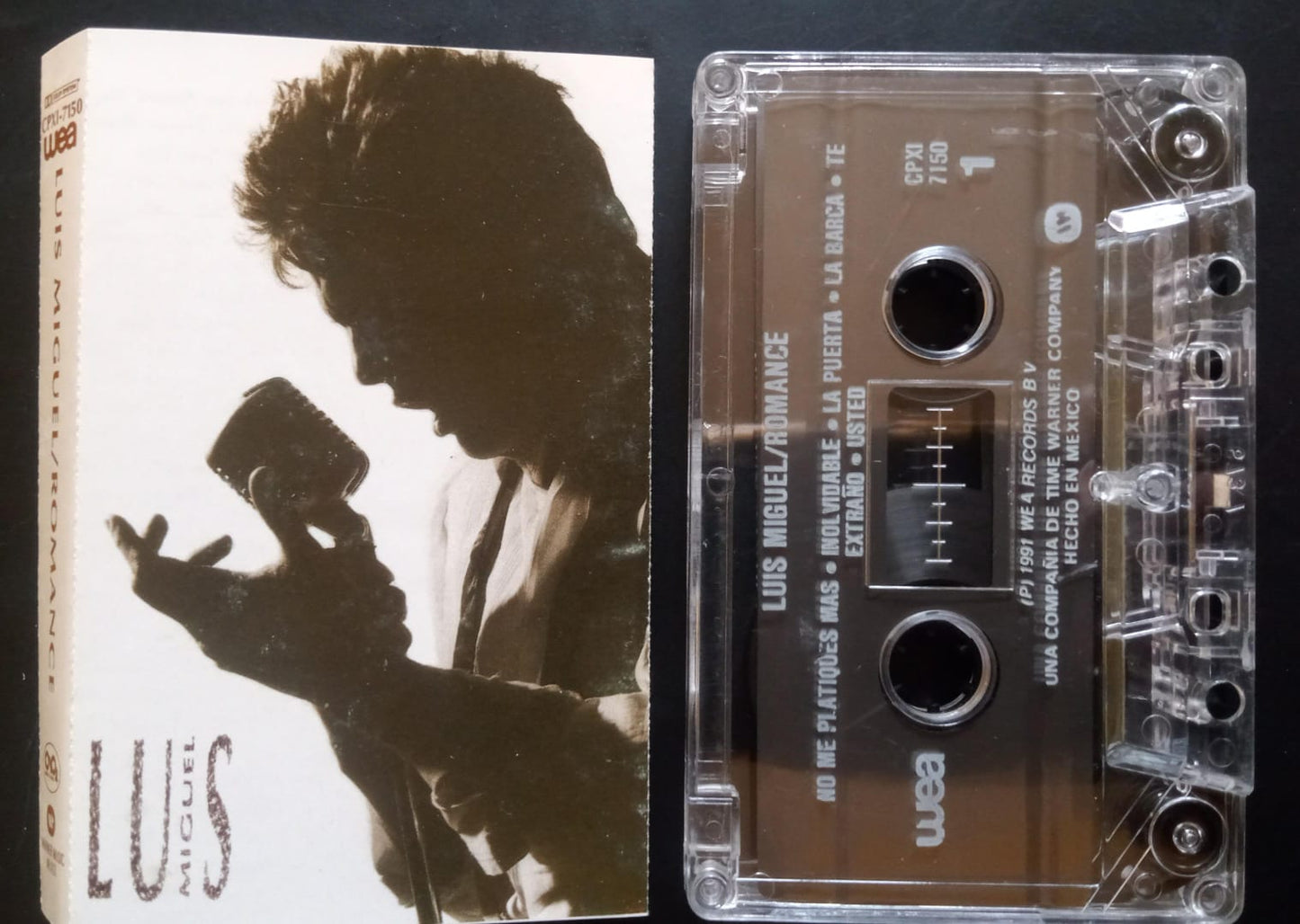 Luis Miguel – Romance. Cassette. tienda de discos en méxico formato muerto