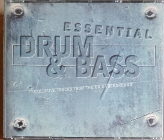 Varios – Essential Drum & Bass ('Exclusive Tracks From The UK Underground'). CD doble. tienda de discos en méxico formato muerto