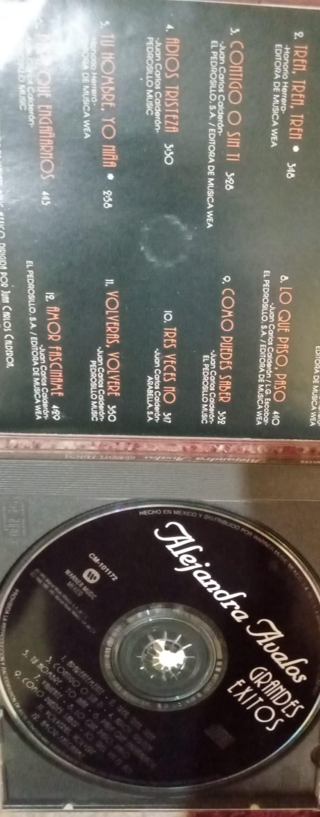 Alejandra Avalos – Grandes Éxitos. Cd en buen estado.