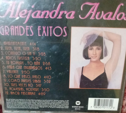 Alejandra Avalos – Grandes Éxitos. Cd en buen estado.
