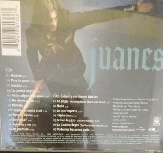 Juanes – Mi Sangre. Cd doble en buen estado.