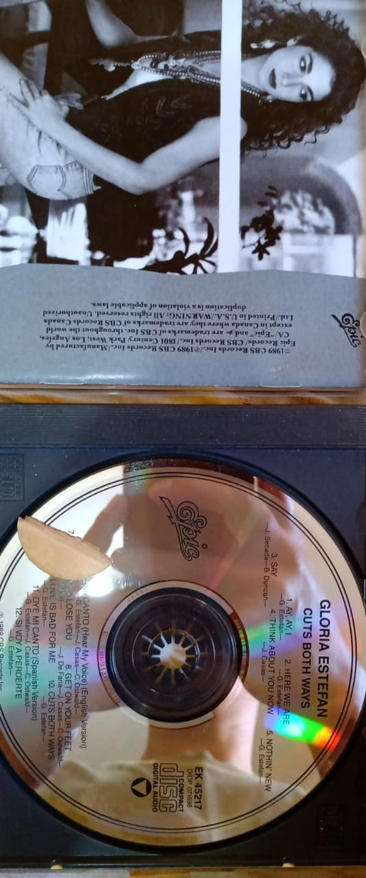 Gloria Estefan – Cuts Both Ways. Cd en buen estado.