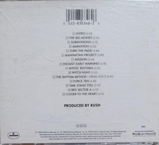 Rush – A Show of Hands (CD Importado).