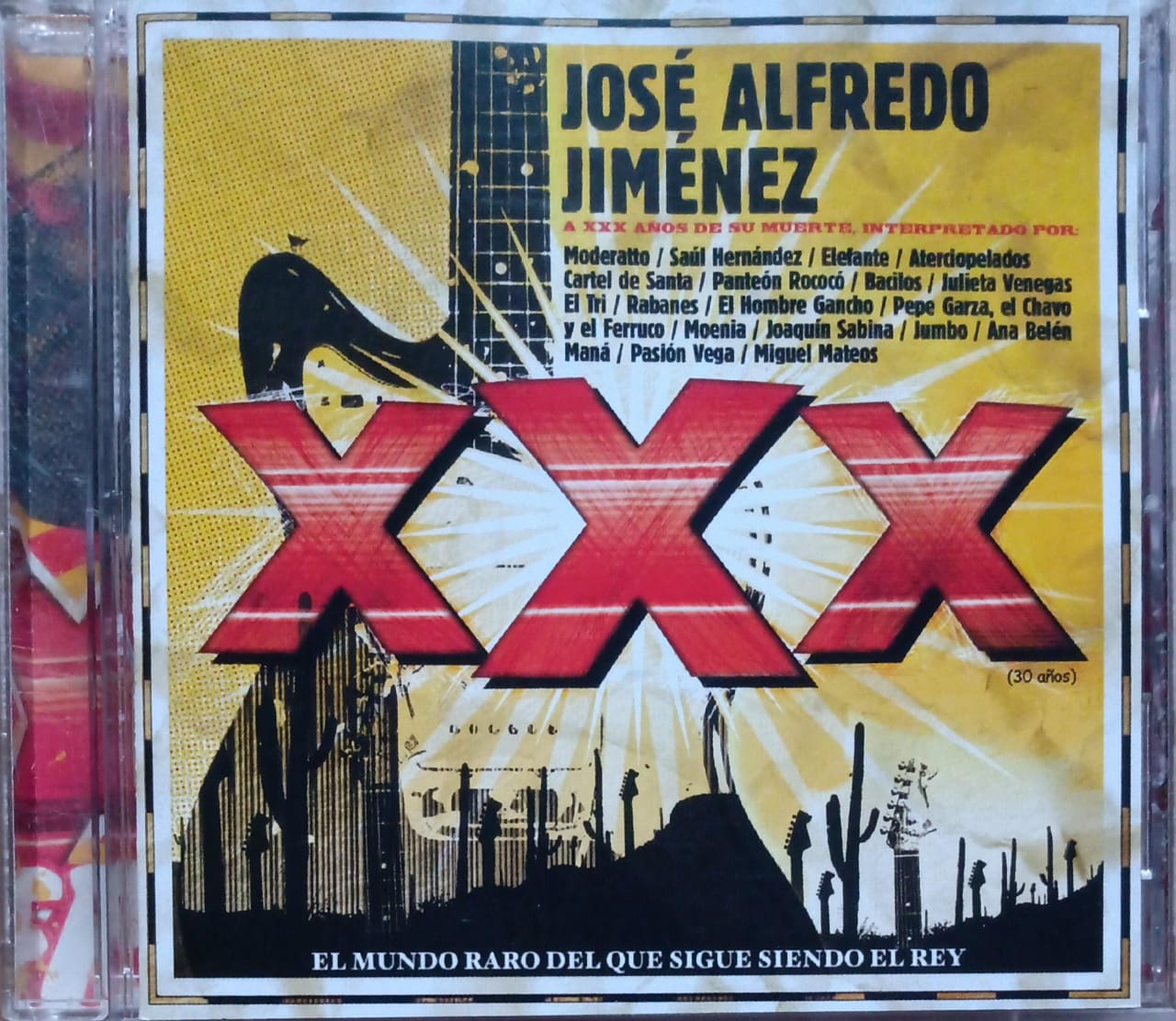 Varios – José Alfredo Jiménez ... XXX El Mundo Raro Del Que Sigue Siendo El Rey. Cd.