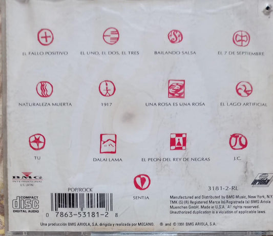 Mecano – Aidalai. Cd en buen estado.