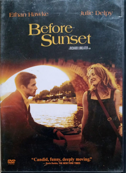 Antes del atardecer. Título original: Before Sunset. DVD.