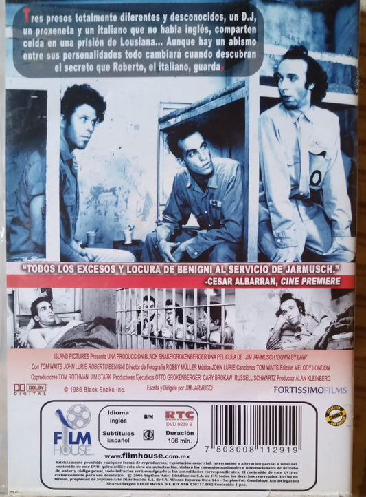 Down by Law. DVD.