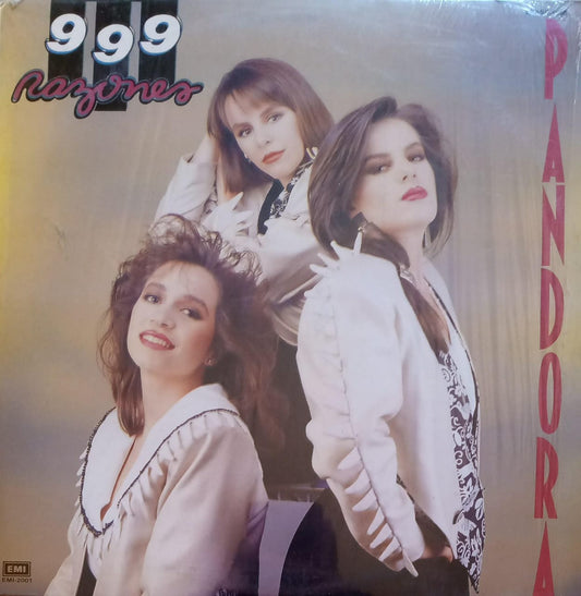 Pandora – 999 Razones. Vinilo 1989.