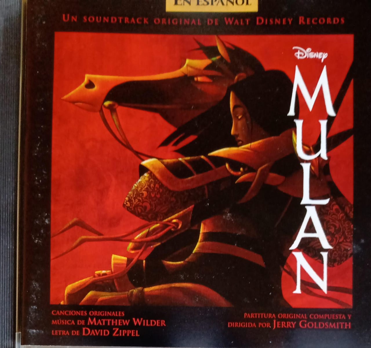 Mulán (Ost Soundtrack Original De Walt Disney Records). Cd.