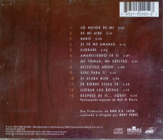 Cristian – Lo Mejor De Mi. Cd.