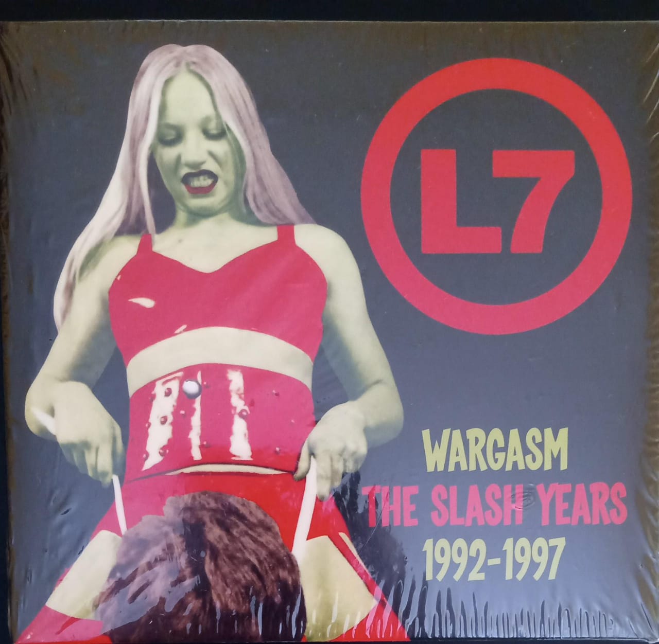 L7 – Wargasm (The Slash Years 1992-1997). Cd triple nuevo.