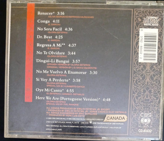 Gloria Estefan – Exitos De Gloria Estefan. Cd en buen estado.