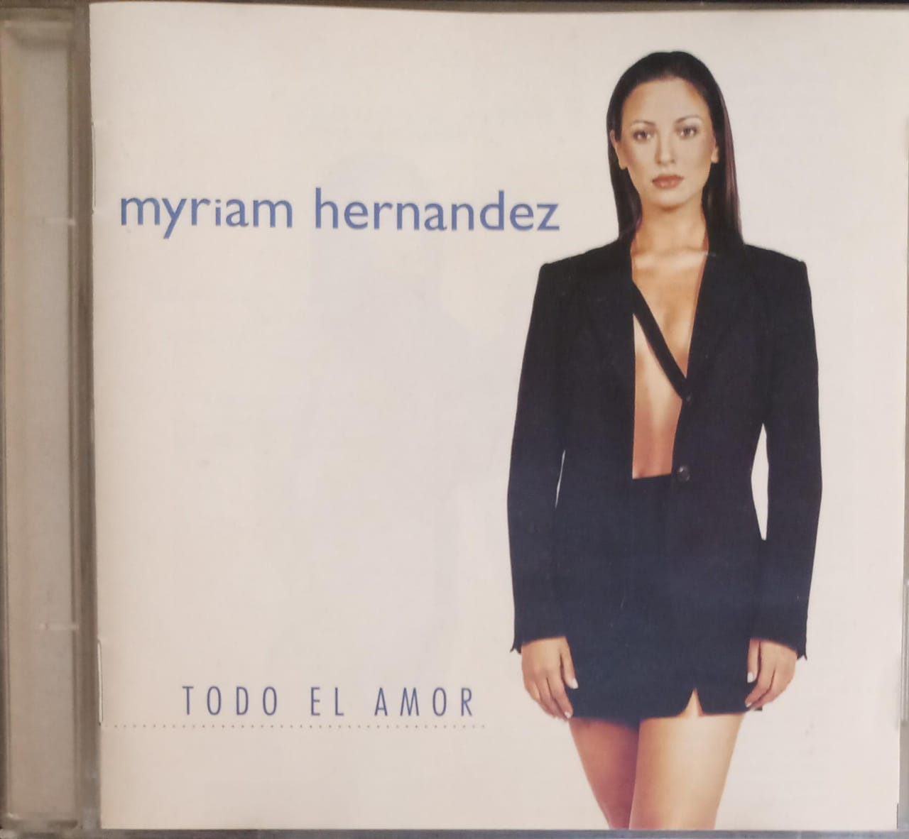 Myriam Hernandez – Todo El Amor. Cd.