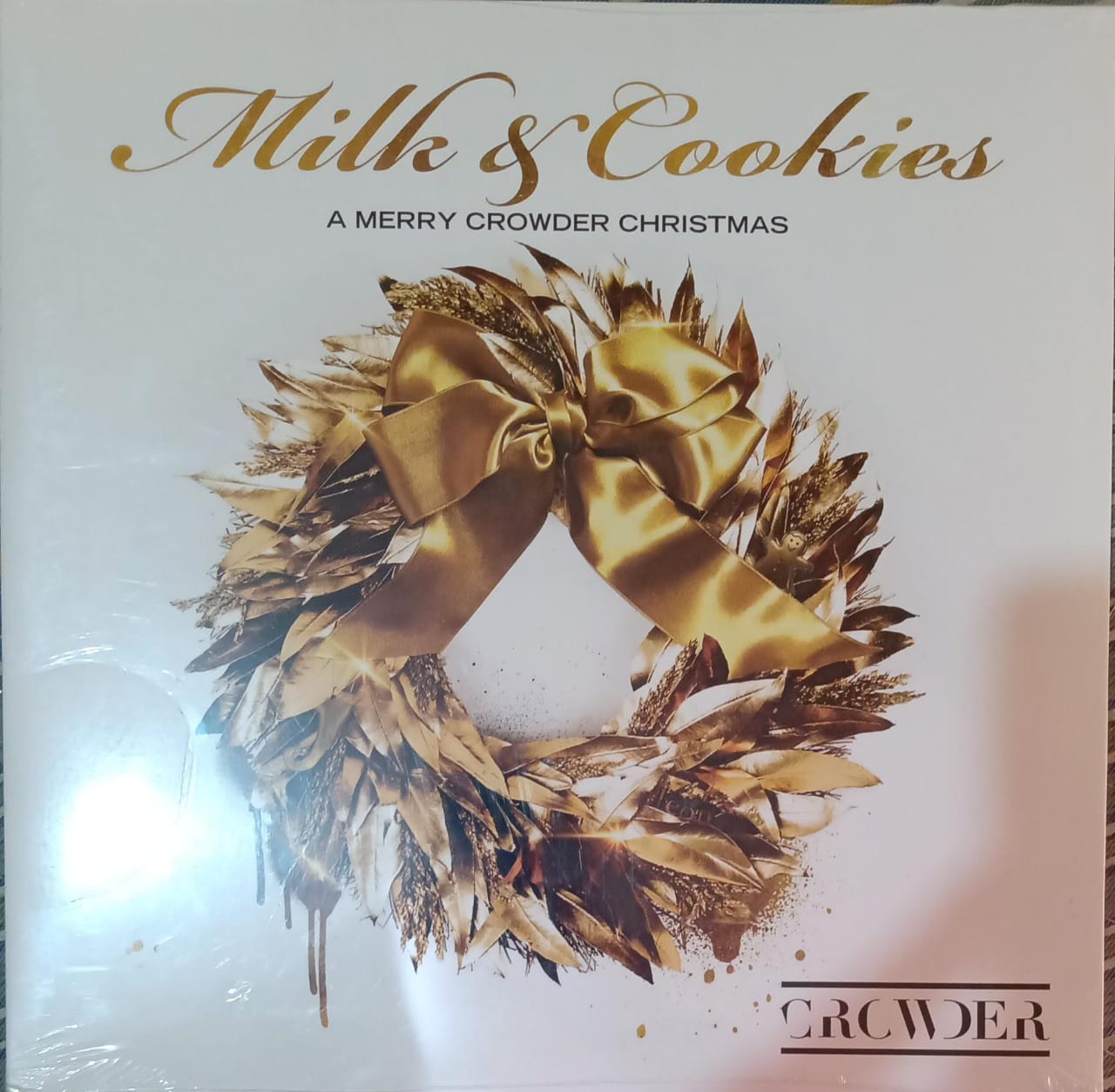 Crowder – Milk & Cookies: A Merry Crowder Christmas. Vinilo nuevo.