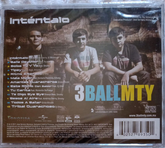 3Ballmty – Inténtalo. Cd nuevo.