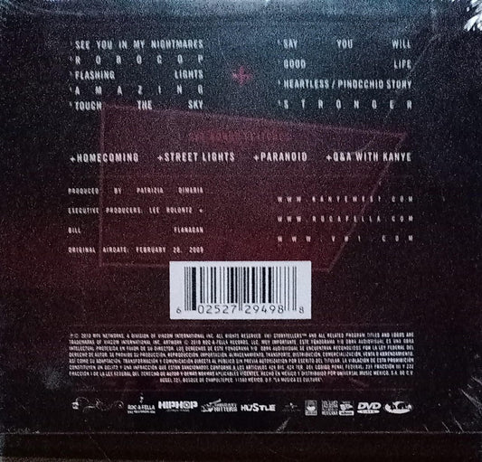 Kanye West – VH1 Storytellers. Cd y DVD. Nuevo.