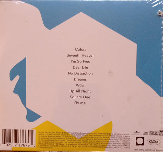 Beck – Colors. Cd nuevo.