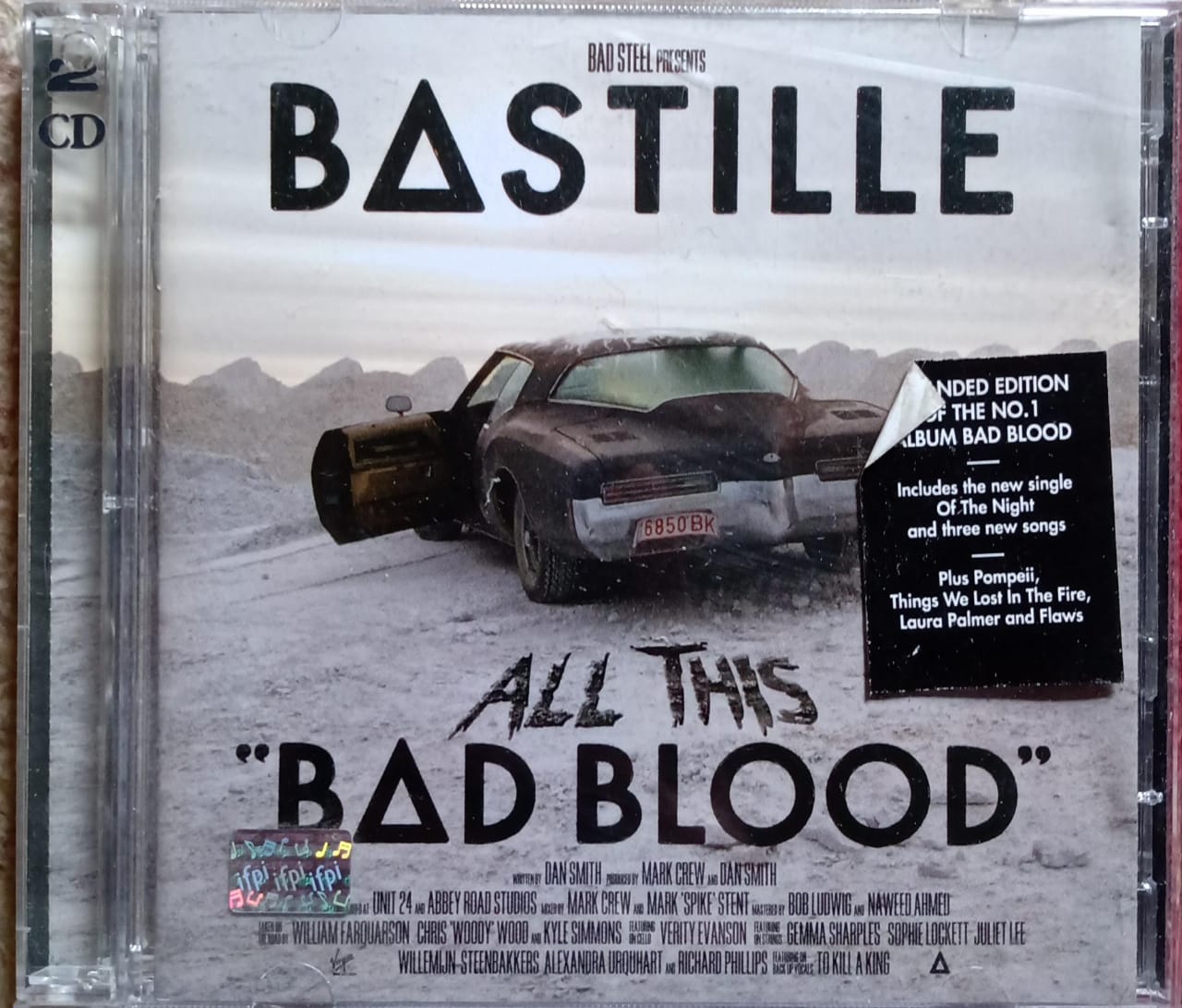 Bastille – All This Bad Blood (CD doble en excelente estado).