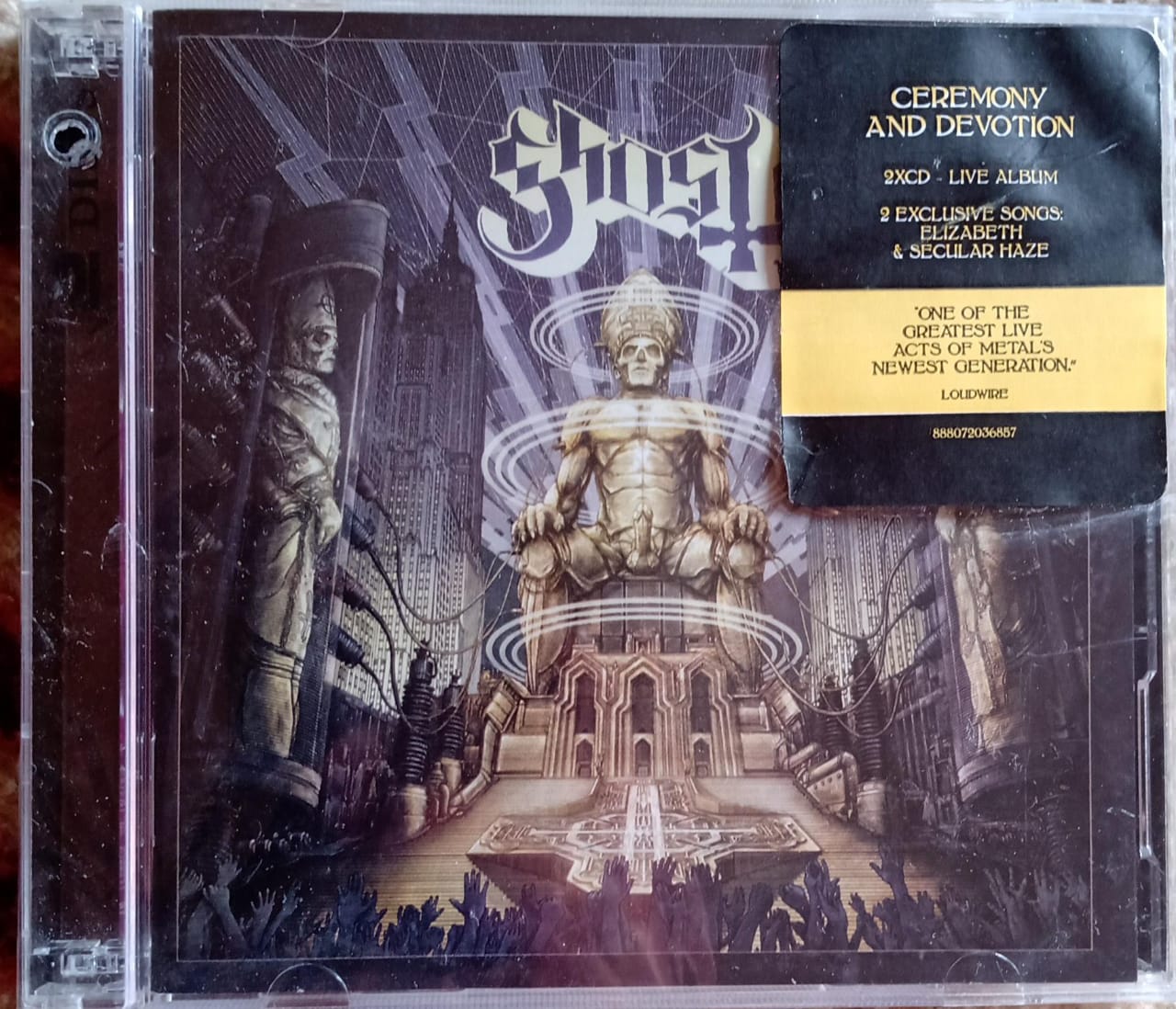 Ghost – Ceremony and Devotion (CD doble nuevo).