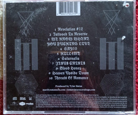 Marilyn Manson – Heaven Upside Down (CD nuevo).
