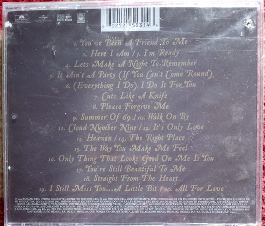 Bryan Adams – Bare Bones (CD nuevo).