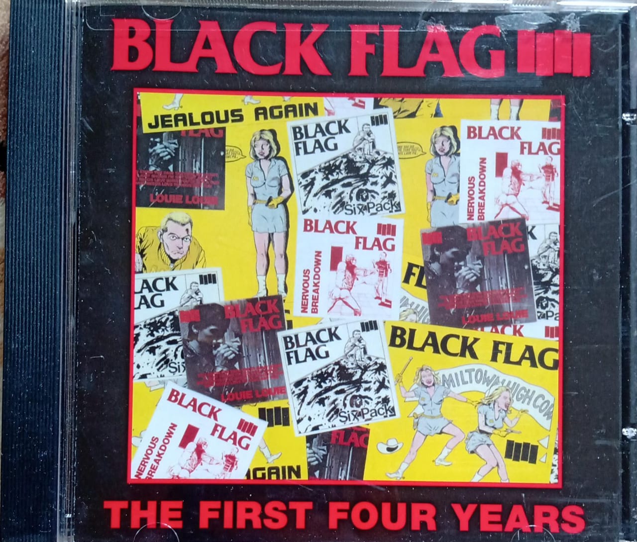 Black Flag – The First Four Years (CD en buen estado).