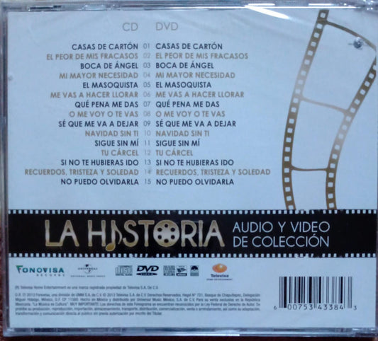 Marco Antonio Solis (Audio y Video de Coleccion, CD+DVD). Nuevo.