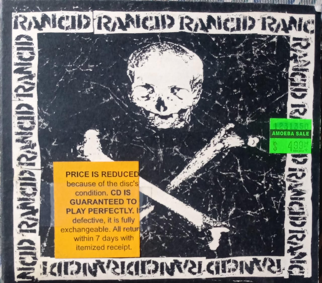 Rancid – Rancid (2000) (CD importado en excelente estado).