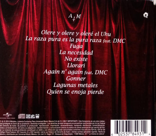 Molotov – Agua Maldita. Cd.