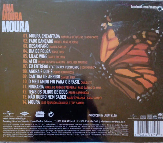 Ana Moura – Moura (CD nuevo).