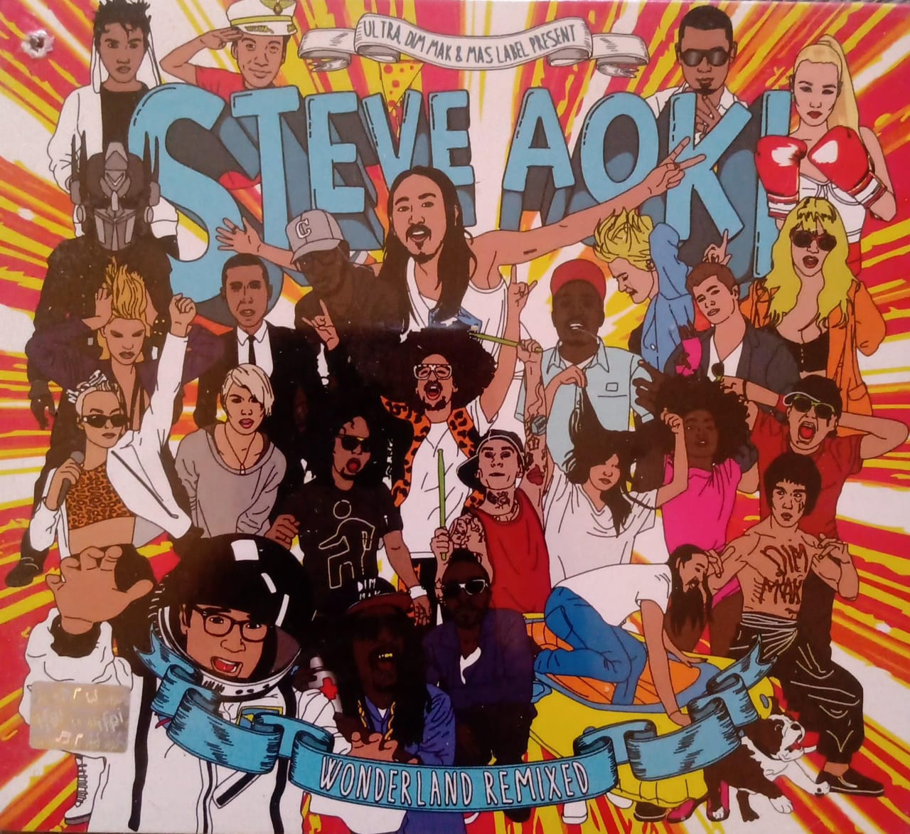 Steve Aoki – Wonderland Remixed (CD nuevo).