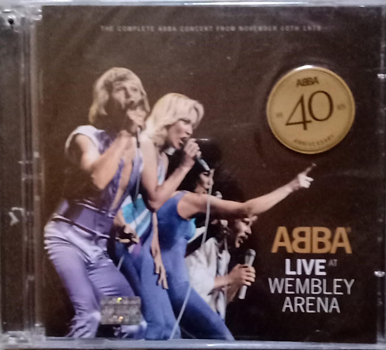 ABBA – Live At Wembley Arena. CD doble nuevo.