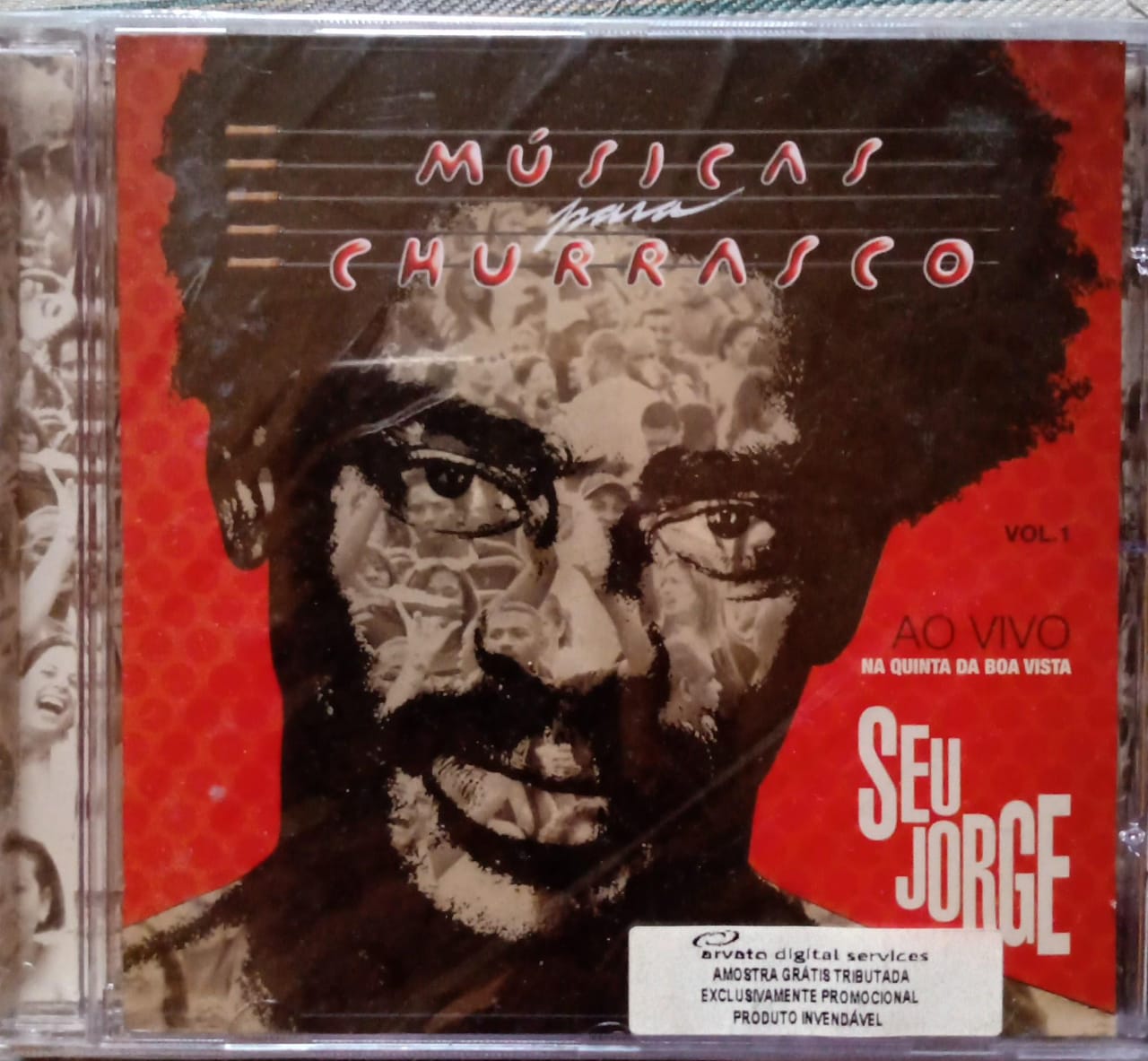 Seu Jorge – Músicas para Churrasco, Vol. 1 (CD nuevo).