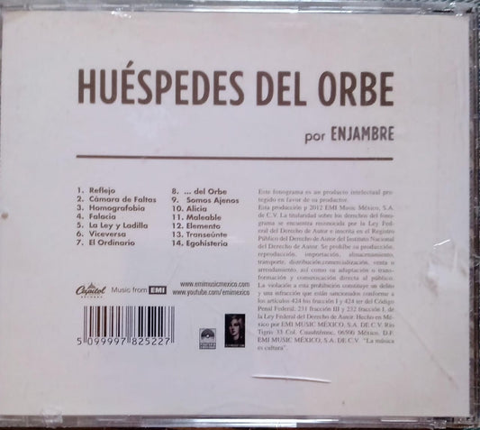 Enjambre – Y Los Huéspedes Del Orbe. Cd nuevo.