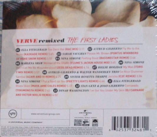 Varios – Verve Remixed: The First Ladies. Cd nuevo.