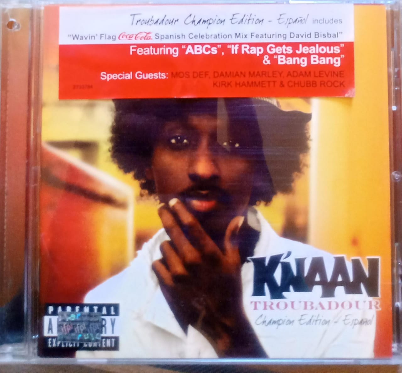 K'naan – Troubadour. CD.