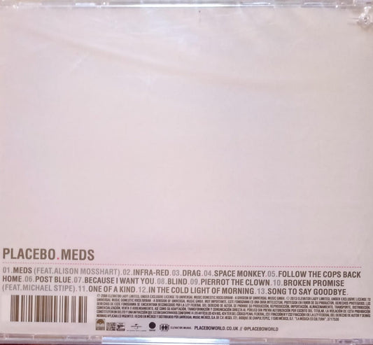 Placebo – Meds (CD nuevo).