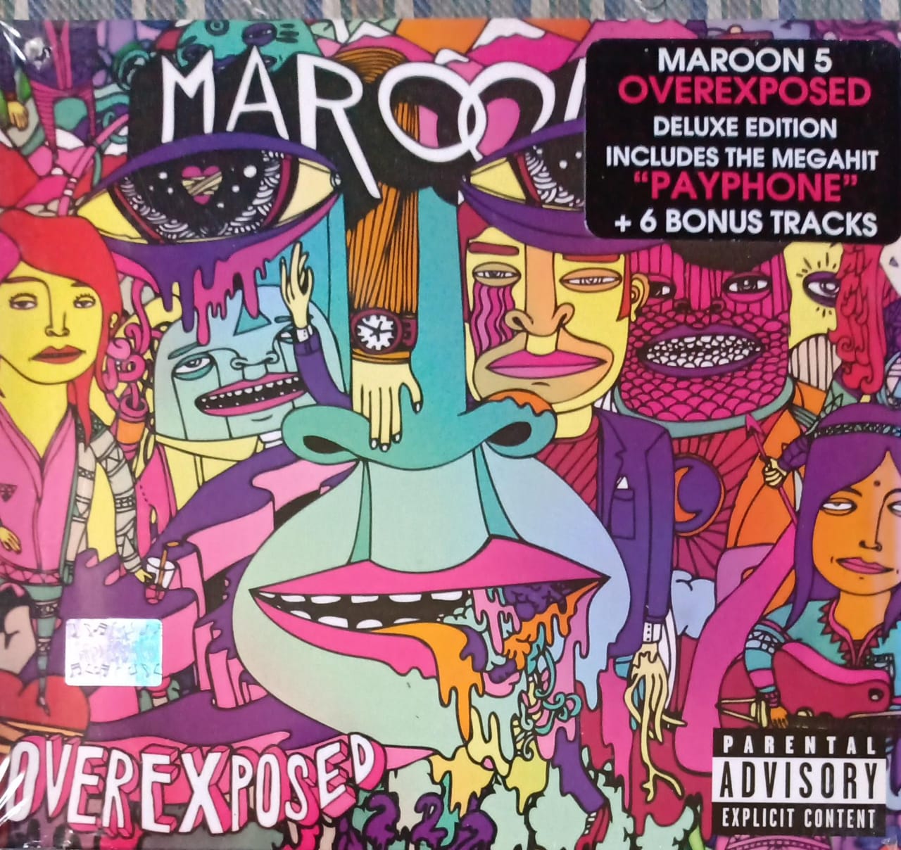 🎵 MAROON 5 – OVEREXPOSED 🎵. Cd nuevo.