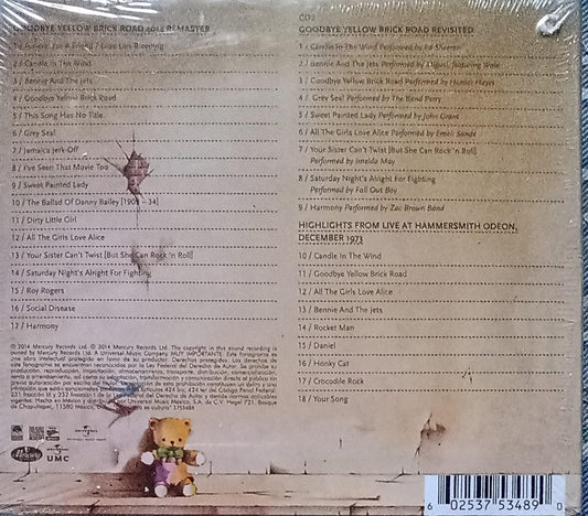 Elton John – Goodbye Yellow Brick Road CD doble nuevo ✨.