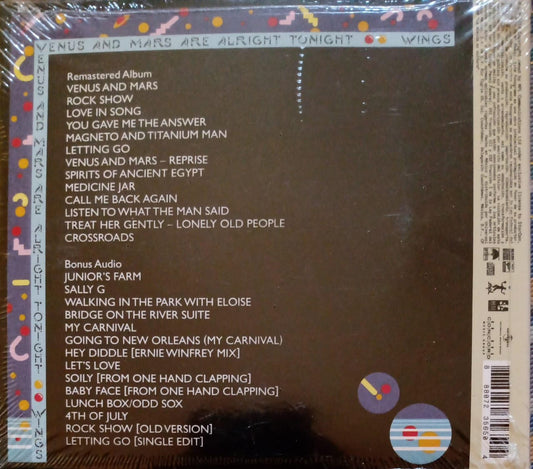Paul McCartney & Wings – Venus and Mars (CD nuevo).