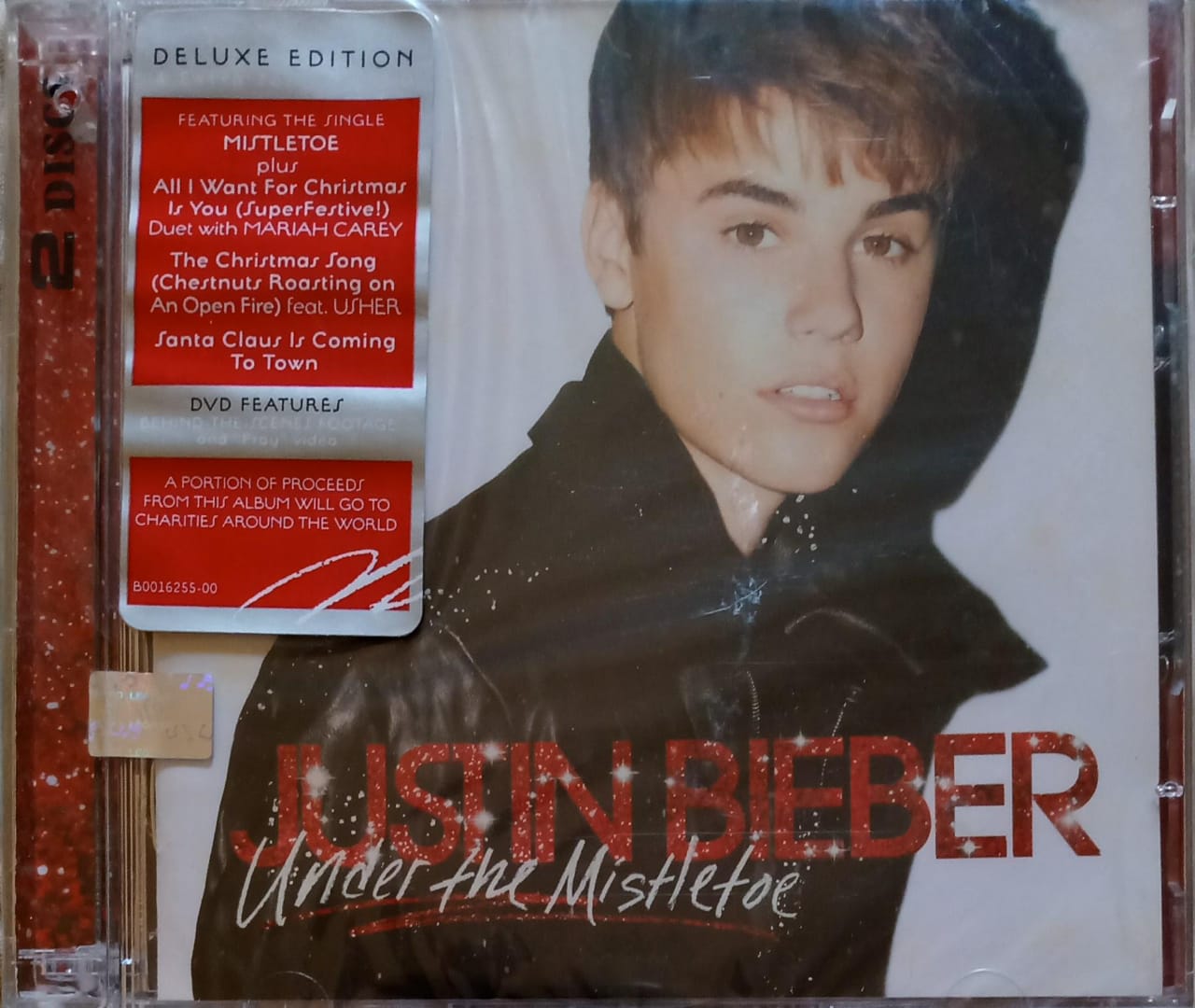 Justin Bieber – Under the Mistletoe. CD doble nuevo.
