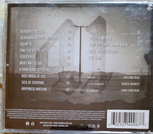 Sum 41 – Screaming Bloody Murder (CD en buen estado).