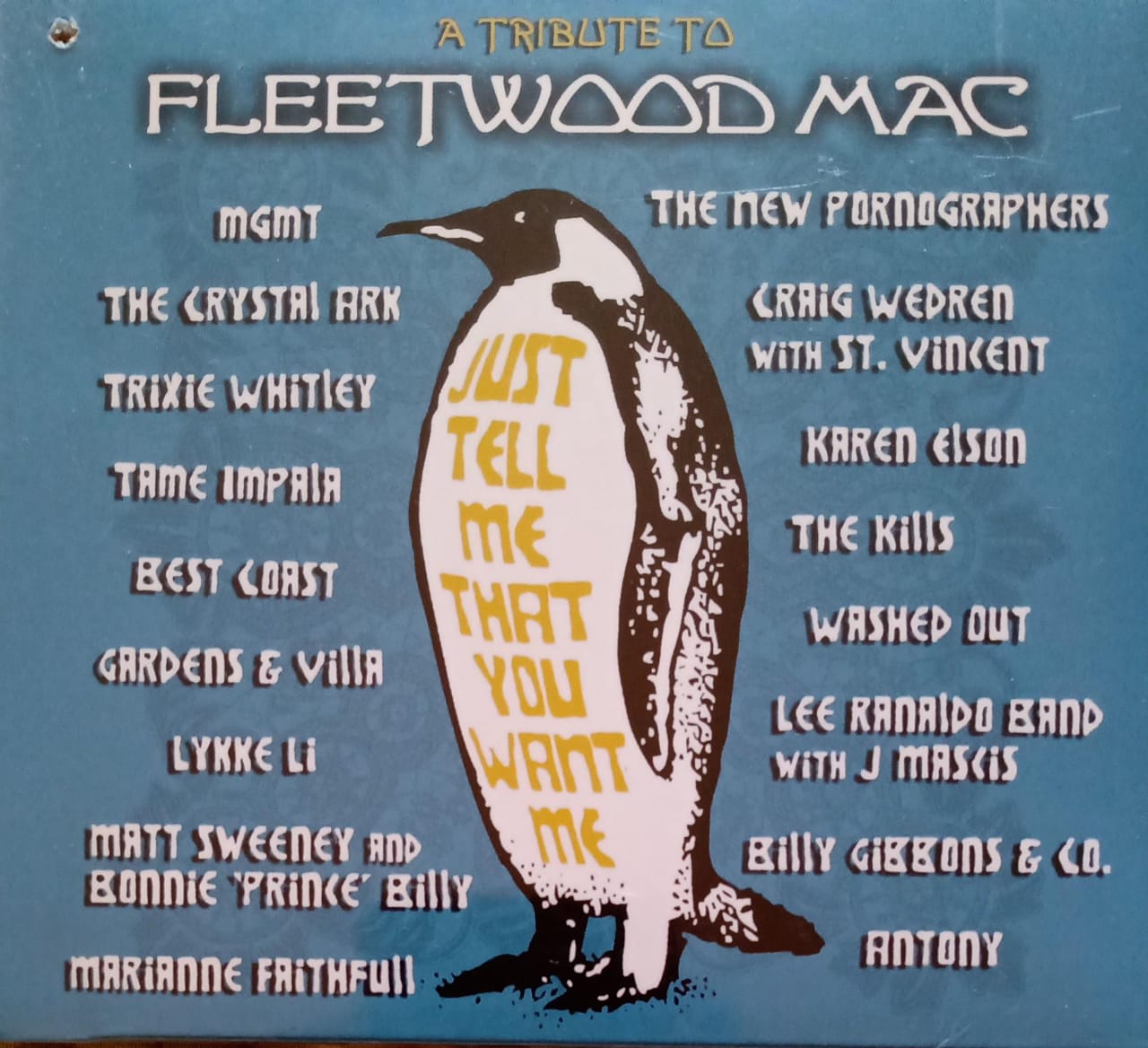 Just Tell Me That You Want Me - A Tribute To Fleetwood Mac. Cd nuevo.