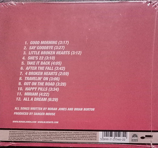 Norah Jones – Little Broken Hearts (CD nuevo).