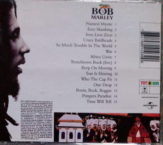 Bob Marley And The Wailers – Natural Mystic (The Legend Lives On). Cd excelente estado.