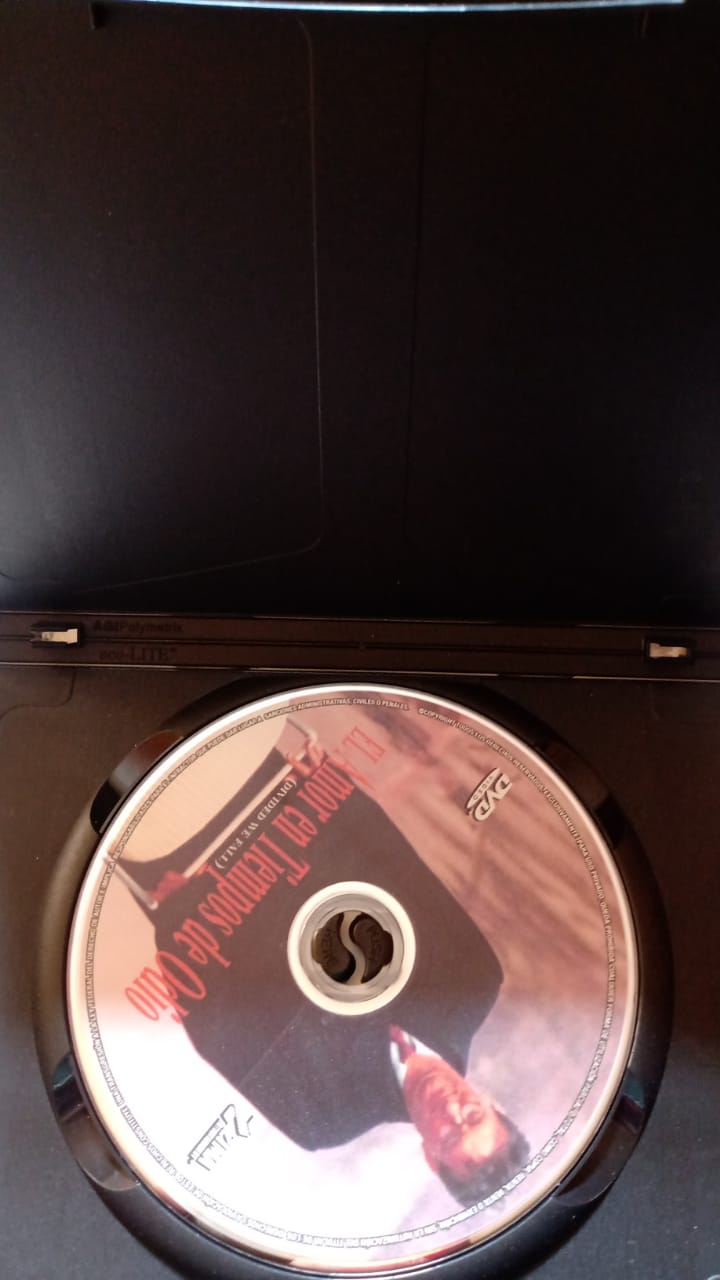 El amor en tiempos de odio. DVD.